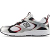 image:imageNew Balance Unisex Adult 408WhiteSilver MetallicShadow Red