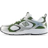 image:imageNew Balance Unisex Adult 408WhiteSilver MetallicUtility Green