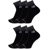 image:imageNew Balance Unisex Adult Performance Cushioned Ankle Socks  6 Pairs  Moisture WickingBlack