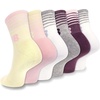 image:imageNew Balance Unisex Adult Performance Cushioned Ankle Socks  6 Pairs  Moisture WickingPink Assorted