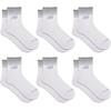 image:imageNew Balance Unisex Adult Performance Cushioned Ankle Socks  6 Pairs  Moisture WickingWhite