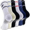 image:imageNew Balance Unisex Adult Performance Cushioned Crew Socks  6 amp 12 Pairs  Moisture WickingAssorted 6 Pairs