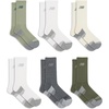image:imageNew Balance Unisex Adult Performance Cushioned Crew Socks  6 amp 12 Pairs  Moisture WickingGreen Assorted