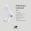 image:imageNew Balance Unisex Adult Performance Cushioned Crew Socks  6 amp 12 Pairs  Moisture WickingGreen Assorted