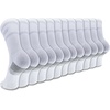 image:imageNew Balance Unisex Adult Performance Cushioned Crew Socks  6 amp 12 Pairs  Moisture WickingWhite 12 Pairs