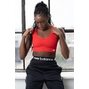 image:imageNew Balance Womens Seamless MID Impact Zip Front Sport Bra with Removable PadsDark Oxide