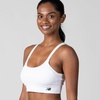 image:imageNew Balance Womens Seamless Strappy Sports Bra 3 Pack  Wirefree Athletic Bralette for Yoga Training and Comfort WearWhiteBlackGray