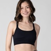 image:imageNew Balance Womens Seamless Strappy Sports Bra 3 Pack  Wirefree Athletic Bralette for Yoga Training and Comfort WearWhiteBlackGray
