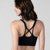 image:imageNew Balance Womens Seamless Strappy Sports Bra 3 Pack  Wirefree Athletic Bralette for Yoga Training and Comfort WearWhiteBlackGray