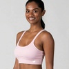 image:imageNew Balance Womens Seamless Strappy Sports Bra 3 Pack  Wirefree Athletic Bralette for Yoga Training and Comfort WearWhiteBlackPink