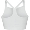 image:imageNew Balance Womens Seamless Wirefree Strappy Longline HighNeck Sports Bra with Removable Pads Munsell White Large