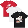 image:imageNew Balance Boys T Shirts 3 Pack  Graphic Tees for Boys Cotton Blend Crewneck Short Sleeve Kids Tshirts Size 820Team RedWhiteBlack
