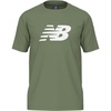 image:imageNew Balance Sport Jersey Logo TShirt Mens MT43906AAR Oregano