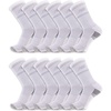 White (12 Pairs)