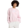 image:imageNew Balance Womens Sport Essentials Fleece Logo CrewRose Sugar