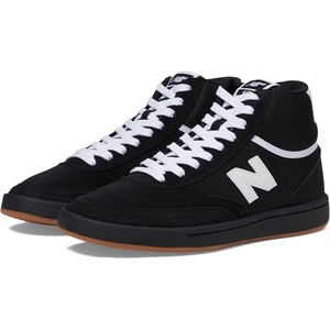image:imageNew Balance Kids 574 Newb V2 Familiar Ground Hook and Loop SneakerBlackWhite 1