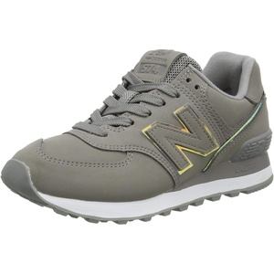 image:imageNew Balance Kids 574 Newb V2 Familiar Ground Hook and Loop SneakerGrey Marblehead Cle