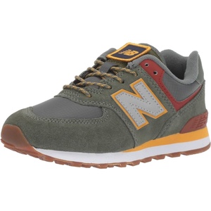 image:imageNew Balance Kids 574 V1 Neo Sole LaceupSlate GreenRed Jasper