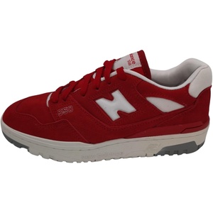 image:imageNew Balance Mens 550 SneakersRedWhite