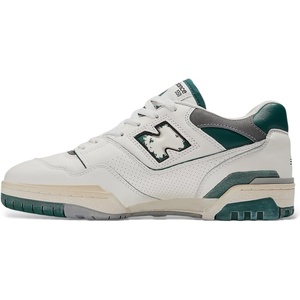 image:imageNew Balance Mens 550 SneakersSea SaltMarsh GreenShadow Grey