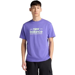 image:imageNew Balance Mens Linear Lines TShirtElectric Purple  Linear Lines