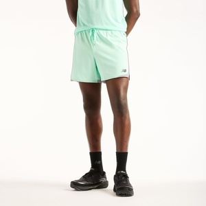 image:imageNew Balance Mens Run Essentials Short 5Bright Mint