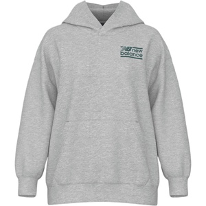 image:imageNew Balance Sport French Terry Graphic Hoodie Womens Value WT53506AG ATHLETIC GREY