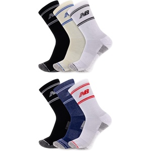 image:imageNew Balance Unisex Adult Performance Cushioned Crew Socks  6 amp 12 Pairs  Moisture WickingAssorted 6 Pairs