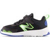 image:imageNew Balance Baby Boys Dynasoft 545 V1 Bungee Lace SneakersBlackPixel GreenCobalt