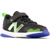 image:imageNew Balance Baby Boys Dynasoft 545 V1 Bungee Lace SneakersBlackPixel GreenCobalt