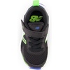 image:imageNew Balance Baby Boys Dynasoft 545 V1 Bungee Lace SneakersBlackPixel GreenCobalt