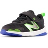 image:imageNew Balance Baby Boys Dynasoft 545 V1 Bungee Lace SneakersBlackPixel GreenCobalt