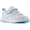 image:imageNew Balance Baby Boys Dynasoft 545 V1 Bungee Lace SneakersGraniteLilac GloTeam Sky Blue