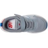 image:imageNew Balance Baby Boys Dynasoft 545 V1 Bungee Lace SneakersSteelTeam RedBlue Oasis