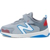 image:imageNew Balance Baby Boys Dynasoft 545 V1 Bungee Lace SneakersSteelTeam RedBlue Oasis