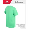 image:imageNew Balance Boys Athletic Shirts  2 Pack Lightweight Performance Activewear Short Sleeve T Shirts for BoysGreen Apple Black