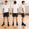 image:imageNew Balance Boys Athletic Shorts  Performance Woven Boys Basketball Soccer Running Gym Shorts  Activewear for KidsNew Black