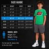 image:imageNew Balance Boys Athletic Shorts Set  2 Piece Cotton Blend Jersey Shirt and Active Basketball Shorts for BoysApple Black
