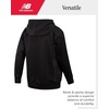 image:imageNew Balance Boys Short Set  3 Piece Athletic Shirt Pullover Hoodie Sweatshirt amp Boy Active Shorts  Activewear Set for BoysZip Black Red