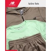 image:imageNew Balance Boys Short Set  3 Piece Athletic Shirt Pullover Hoodie Sweatshirt amp Boy Active Shorts  Activewear Set for BoysZip Stone Melon