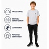 image:imageNew Balance Boys Short Sleeve Crewneck TShirtGrey Heather