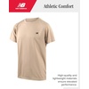image:imageNew Balance Boys Short Sleeve Crewneck TShirtStone Texture