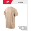 image:imageNew Balance Boys Short Sleeve Crewneck TShirtStone Texture