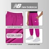image:imageNew Balance Girls Active Fleece Jogger 3 Pack  Soft Cotton Blend Fleece Athletic Performance Casual Sweatpants 416BlackGreyMagenta