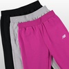 image:imageNew Balance Girls Active Fleece Jogger 3 Pack  Soft Cotton Blend Fleece Athletic Performance Casual Sweatpants 416BlackGreyMagenta