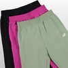 image:imageNew Balance Girls Active Fleece Jogger 3 Pack  Soft Cotton Blend Fleece Athletic Performance Casual Sweatpants 416BlackMagentaGreen