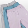 image:imageNew Balance Girls Active Fleece Jogger 3 Pack  Soft Cotton Blend Fleece Athletic Performance Casual Sweatpants 416GreyStillViolet