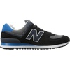 image:imageNew Balance Mens 574 V1 Core SneakersBlackBlueGrey
