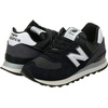 image:imageNew Balance Mens 574 V1 Core SneakersBlackWhiteBlue