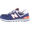 image:imageNew Balance Mens 574 V1 Core SneakersBlueOrange